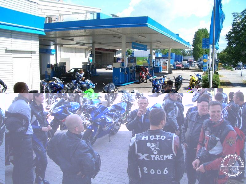 Motorrad Gottes diens