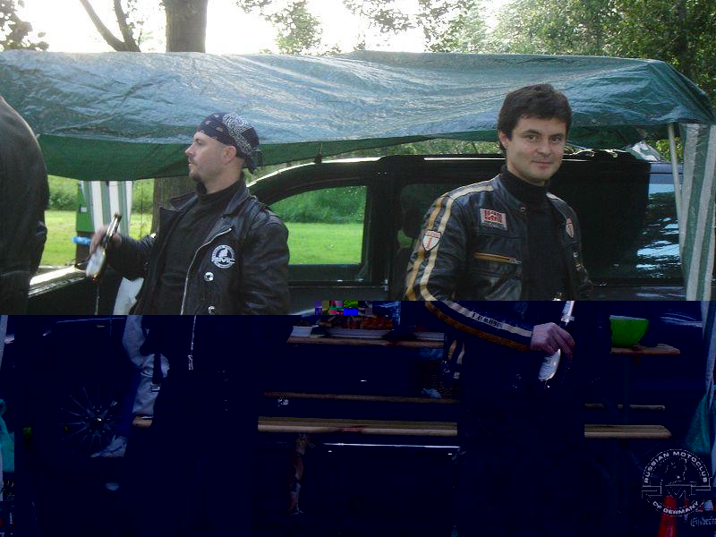 Motorrad Gottes dienst